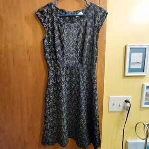 Mata Traders Marseille dress XS black ikat